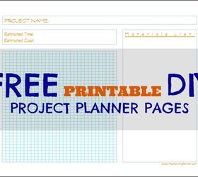 No cost Printable Do-it-yourself Challenge Planner Webpages Hometalk photo relating to Diy Planner Printables identified as Cost-free Printable Do it yourself Undertaking Planner Web pages Hometalk